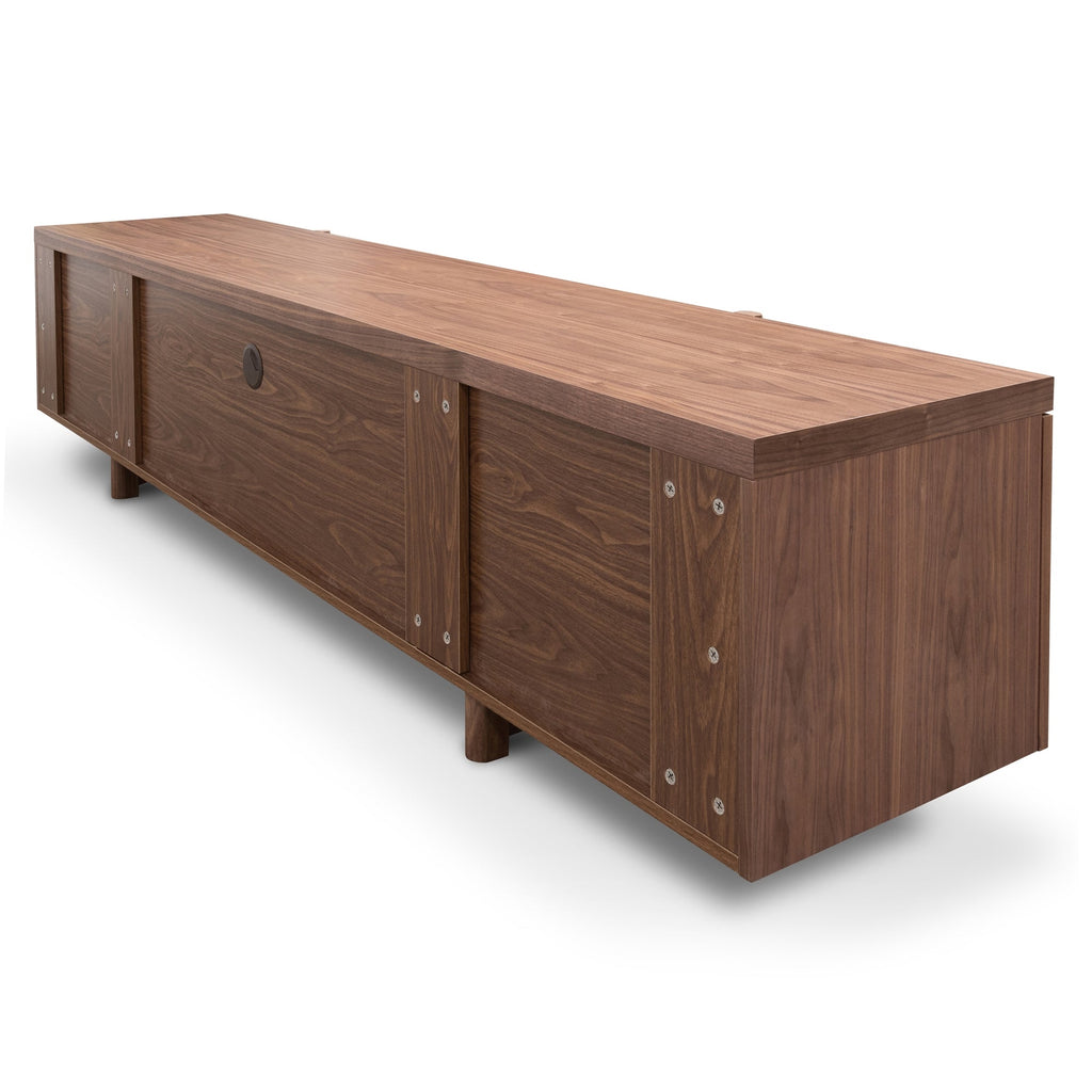 Samuel Lowline 2.1m Entertainment TV Unit - Walnut