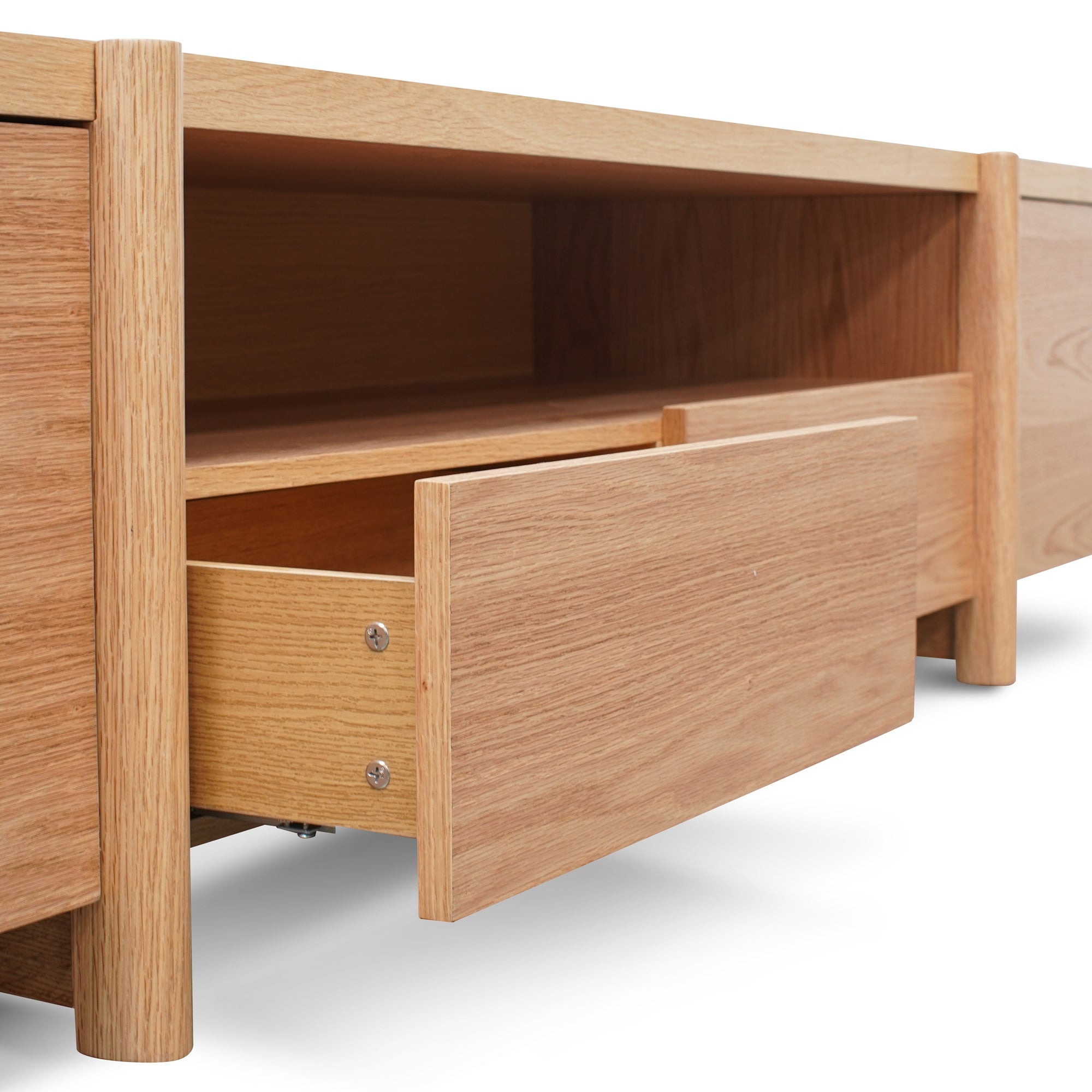 Samuel 2.1m lowline Entertainment TV Unit - Full Natural