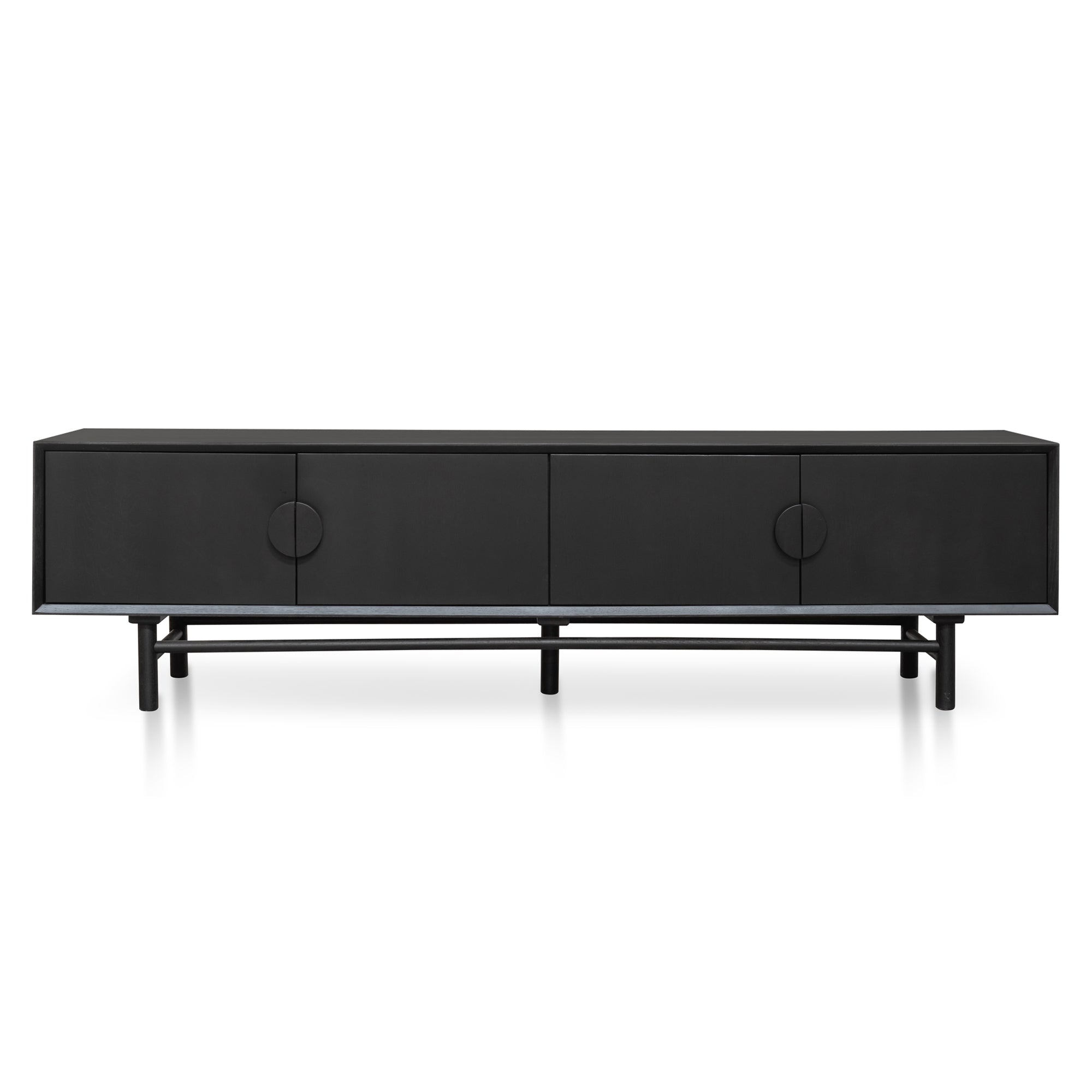 Space 2.1m Entertainment TV Unit - Black