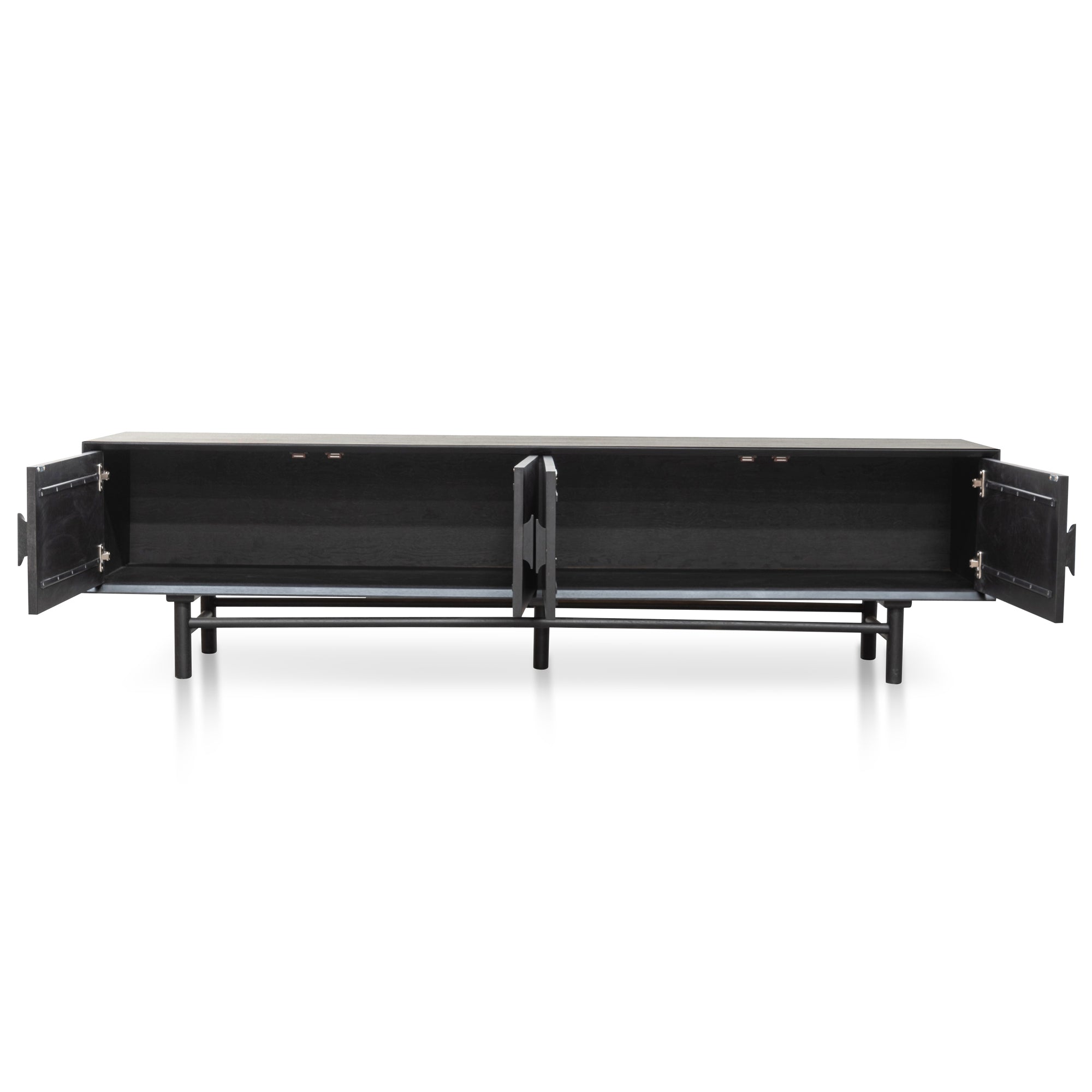 Space 2.1m Entertainment TV Unit - Black