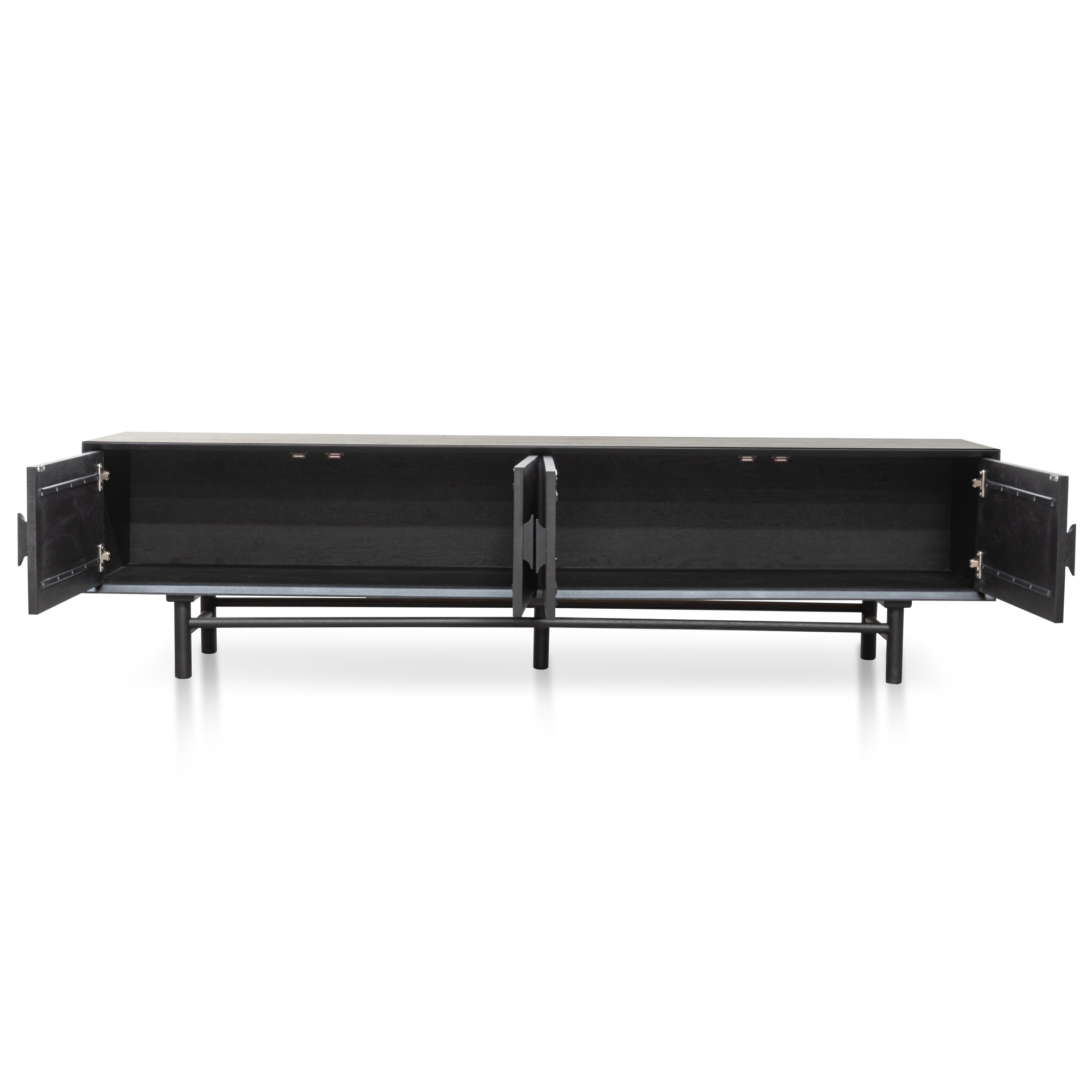 Space 2.1m Entertainment TV Unit - Black