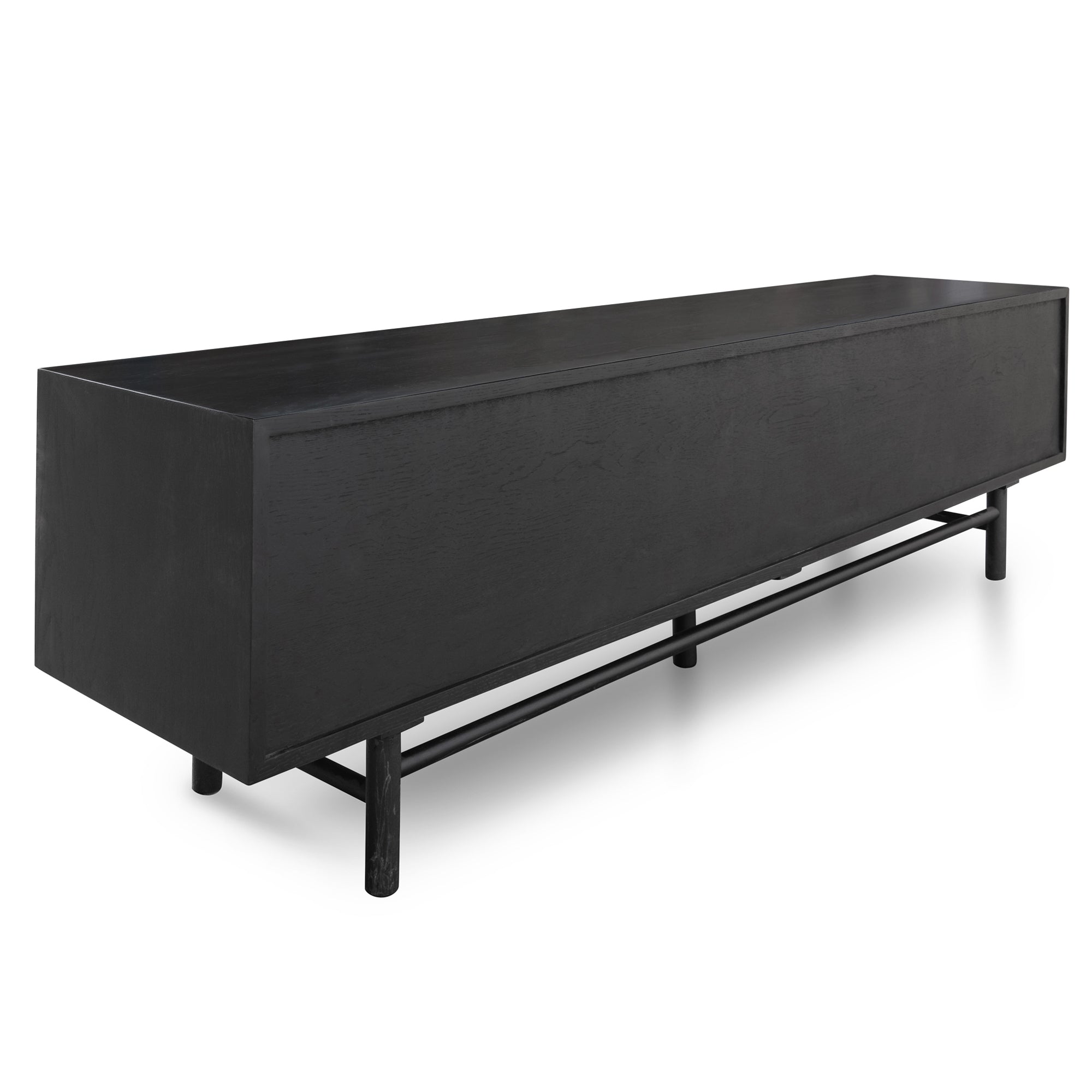 Space 2.1m Entertainment TV Unit - Black