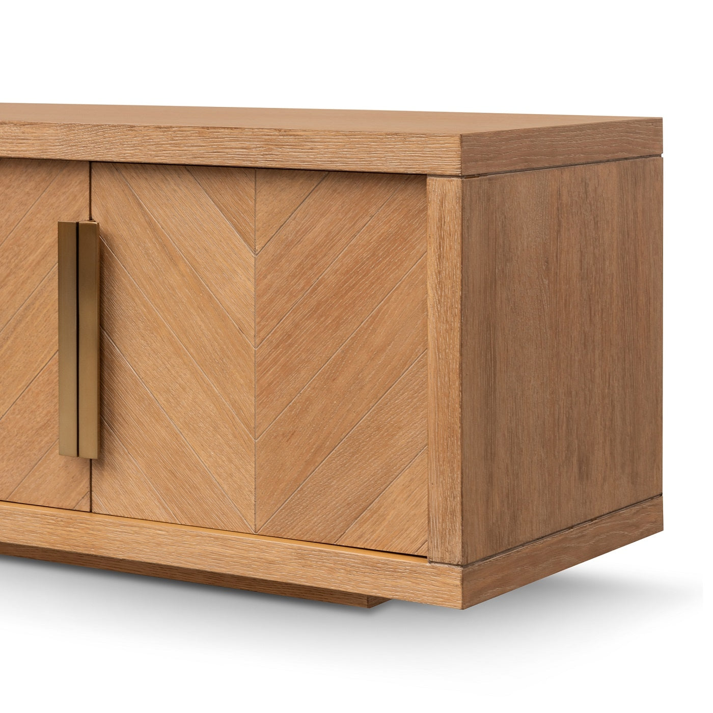 1.8m Entertainment TV Unit - Dusty Oak