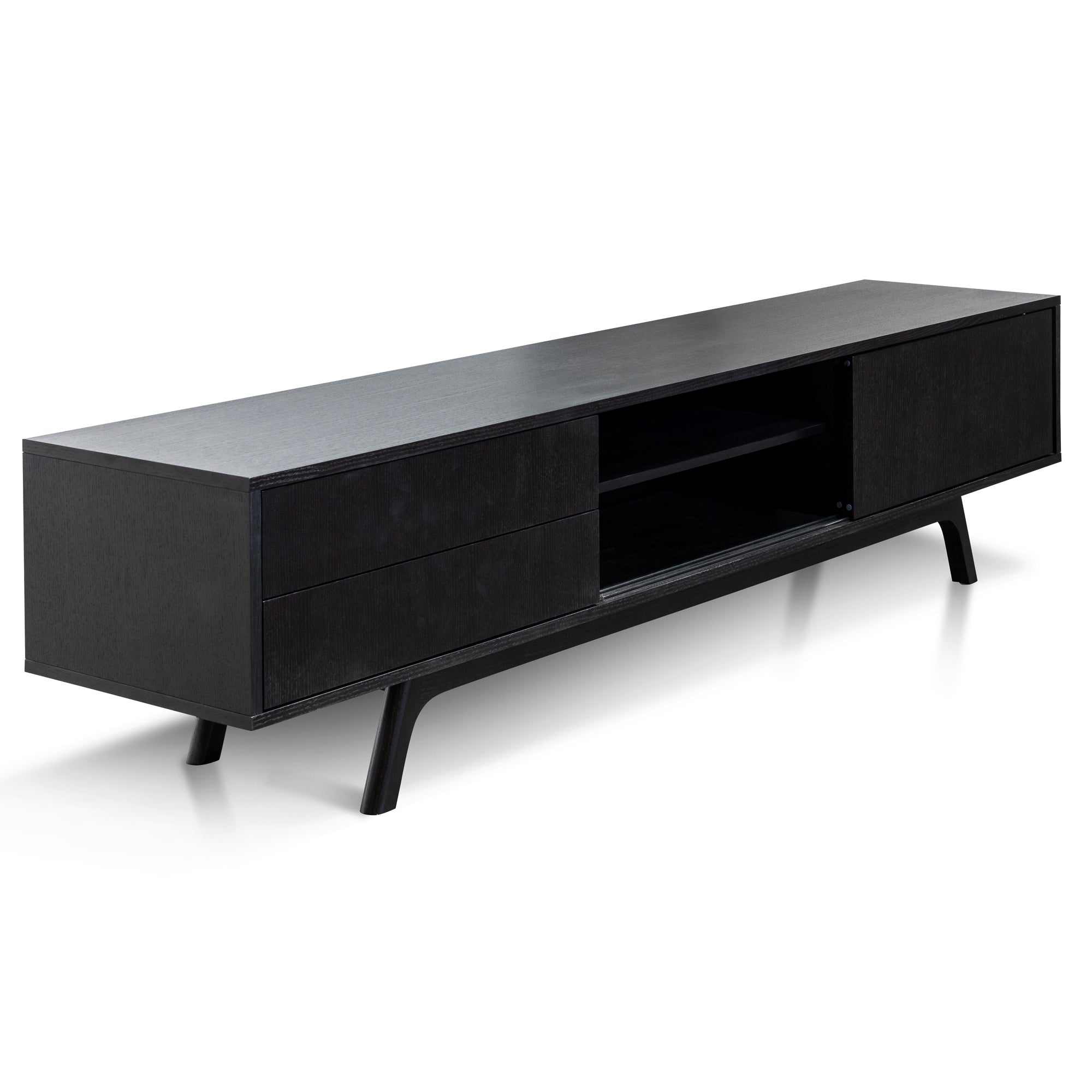 Ella 2.1m TV Unit - Full Black