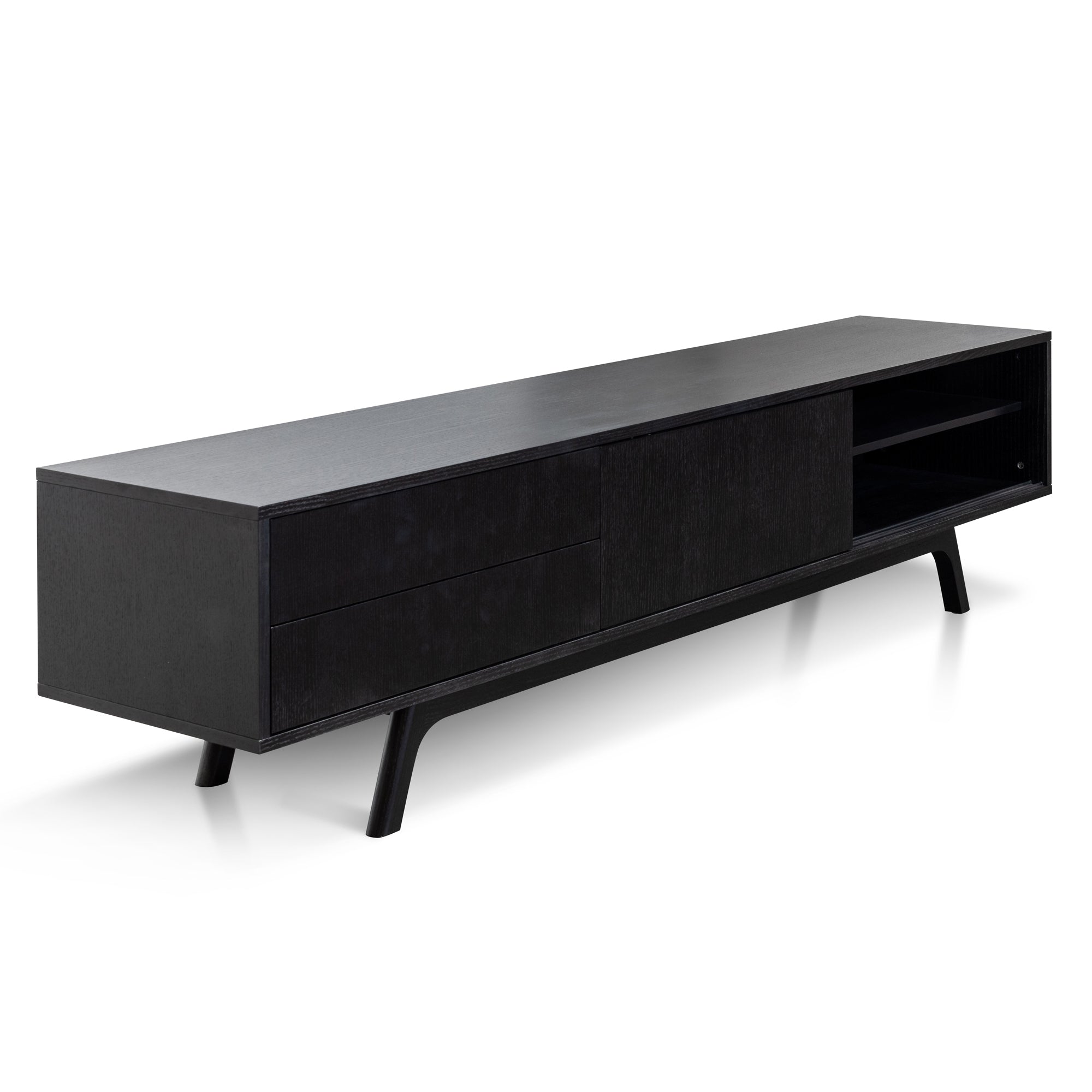 Ella 2.1m TV Unit - Full Black